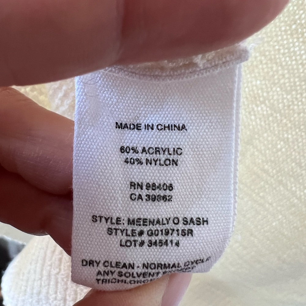 Theory White Sleeveless Knit Top - Picture 5 of 5